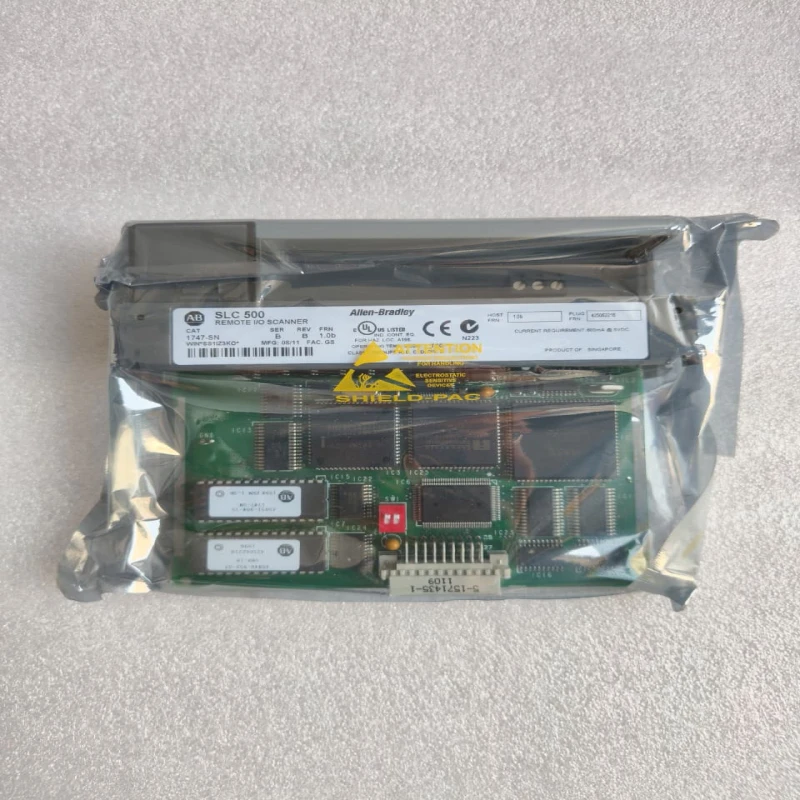 Allen-Bradley 1746-SN SLC 500 Remote I/O Scanner Module | RIO Communication Interface thumbnail 2